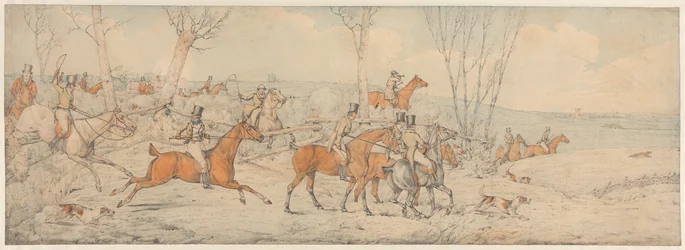Vossenjacht: de start