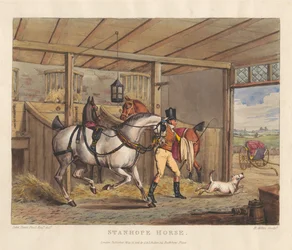 Paarden [reeks van zes]: 2. Stanhope-paard