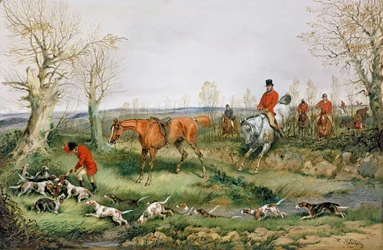 Jachtscène