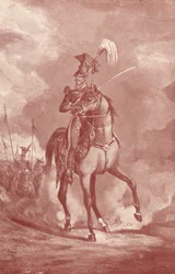 Officier, 9e Lancers, ca. 1825, 1909