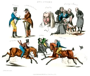 Symptomen van vermaak, 1822