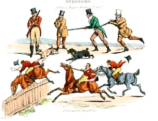 Symptomen van vermaak, 1822
