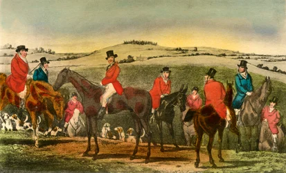 Het Uiterlijk van Swell verbaast de Surrey Hunt, 1838
