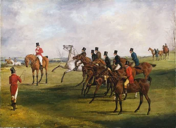 De Grand Leicestershire Steeplechase, 12 maart 1829: De start