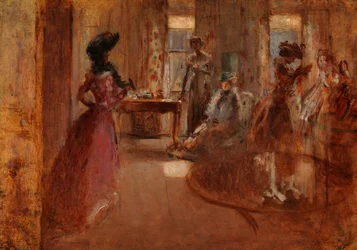 Familiefeest, ca. 1892