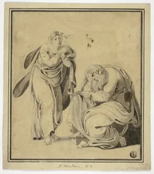 Man en vrouw in nood