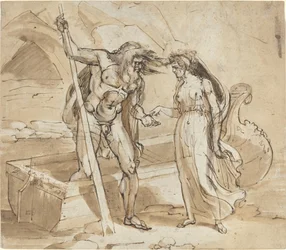 Psyche Geeft Haar Munt aan Charon