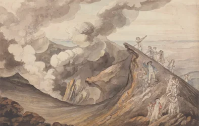 De beklimming van de Vesuvius