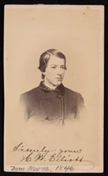 Portret van Henry Wood Elliott 1846-1930, 1865