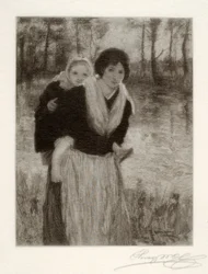 Bij de rivier