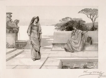 Horace en Lydia