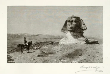Napoleon voor de Sfinx