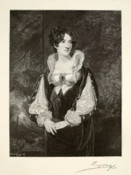 Portret van een dame