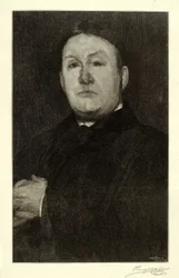 Richard Canfield, een portrettekening