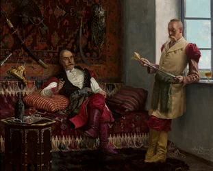 Adelscène - Geschiedenis van de kinzhal. Geschiedenis van yatagan.