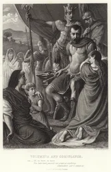 Volumnia en Coriolanus, Coriolanus, Act V, Scene III