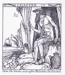Hoe de Grieken Philoctetes de boogschutter stuurden