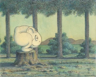 Een uitzonderlijk vredig moment, ca. 1910