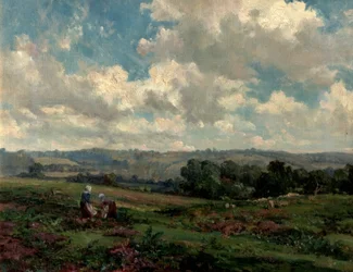 Velden in Surrey, 1890
