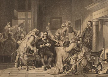 Karel I in de wachtkamer