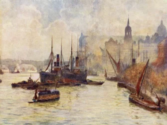 Uitzicht vanaf Tower Bridge