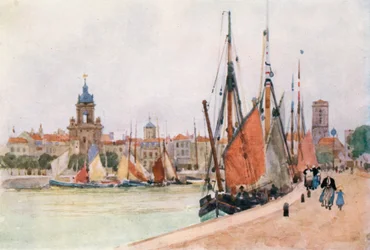 De haven van La Rochelle