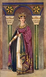 De keizerin Theodora - Zesde eeuw n.Chr.
