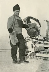 Hoofd Stoker Lashly Die de Albert Medaille Ontving, 1911, 1913