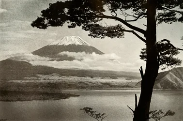 Fuji vanaf het Meer Motosu