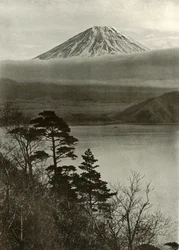 Fuji vanaf Nakano-Kura-Toge, 1910