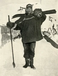 Onderofficier Crean die de Albert Medaille ontving, 1911, 1913