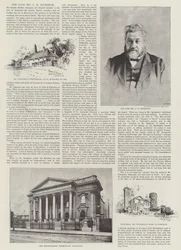 De overleden Mr C H Spurgeon