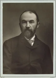 Portret van de schrijver Thomas Hardy 1840-1928