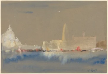 De Salute en het Dogenpaleis vanaf het Bacino di San Marco