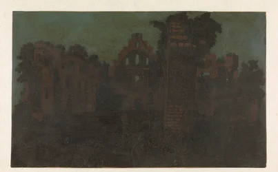 Ruïnes van de abdij van Rijnsburg (grote versie)