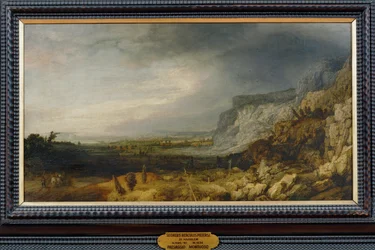 Landschap met bergen