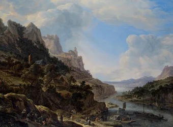 Landschap met de Rijn