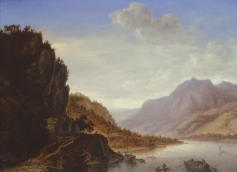 Bergachtig Rivierlandschap