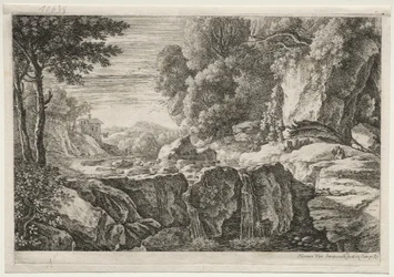Vier Landschappen: De Kleine Waterval