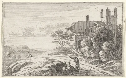 Gebouw met een vierkante toren