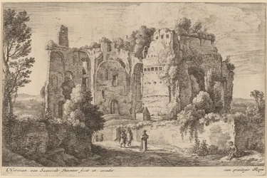 Landschap met de kardinaal
