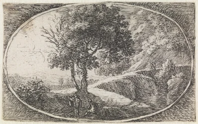 Landschap (nr. 11 uit de serie: Variae campestrum fantasiae)
