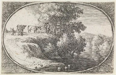 Landschap (nr. 12 uit de serie: Varie campestri fantasie)