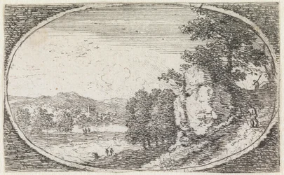 Landschap (nr. 19 uit de serie: variae campestrum fantasiae)