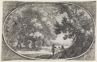 Landschap (nr. 2 uit de serie: Variae campestrum fantasiae)