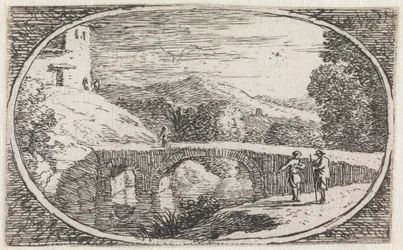 Landschap (nr. 6 uit de serie: Variae campestrum fantasiae)