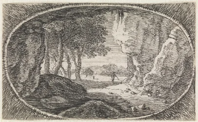 Landschap (nr. 8 uit de serie: Variae campestrum fantasiae)