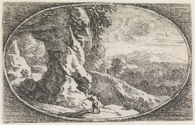 Landschap (nr. 9 uit de serie: Variae campestrum fantasiae)