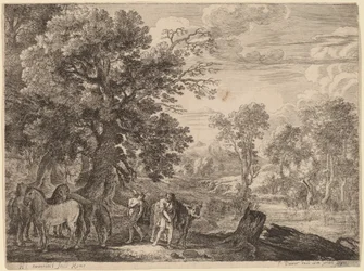 Mercurius die Battus het Zwijgen Oplegt