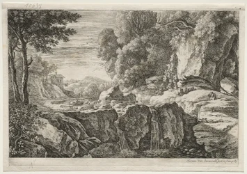 De kleine waterval